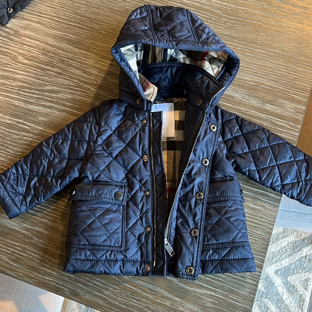 Burberry quilted jacket